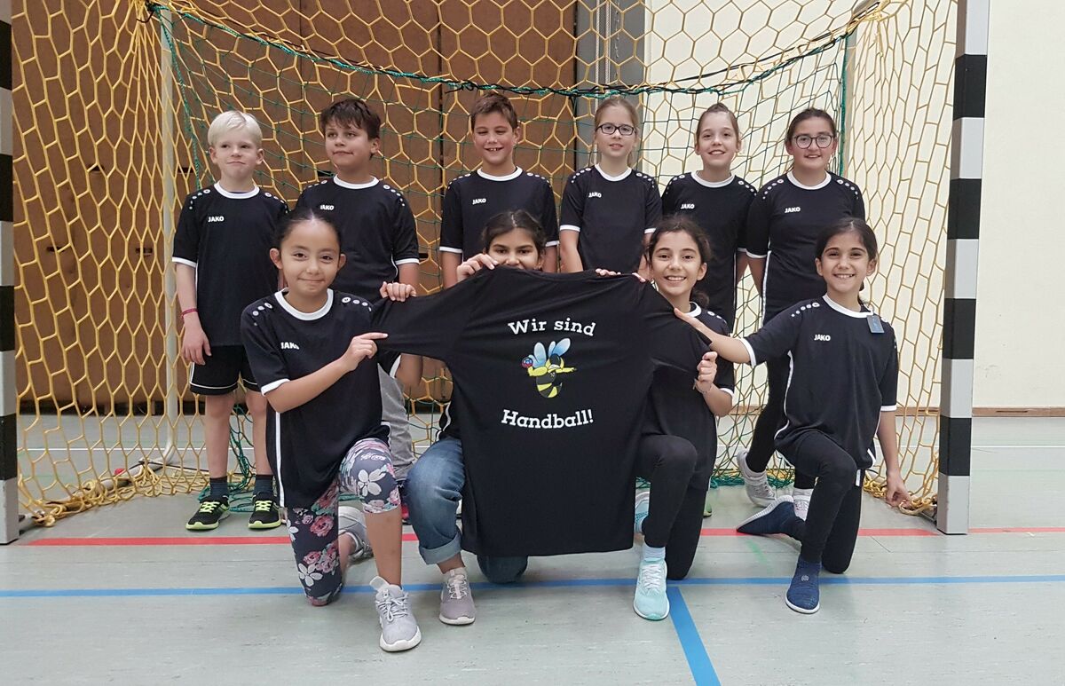 neue Handball-Shirts Förderverein